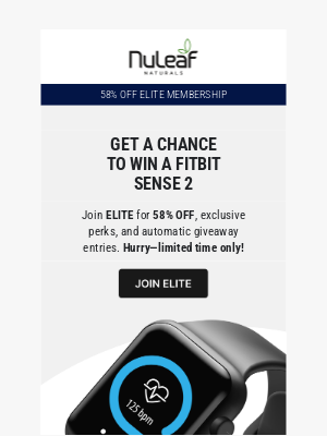 NuLeaf Naturals - ELITE is 58% off for a limited time only! ✨