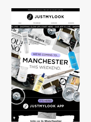 Just My Look (United Kingdom) - Meet us in Manchester THIS weekend 🤭