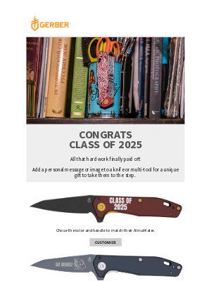 Gerber Gear - A grad gift they’ll carry for life