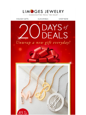 Limoges Jewelry - Daily Deals Continue! 85% Off Necklaces