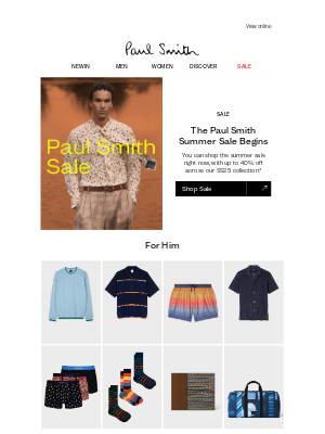 Paul Smith (United Kingdom) - Up To 40% Off