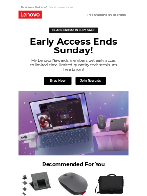 Lenovo - Happy 4th! 🎆 Celebrate with big savings!