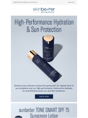 skinbetter - Science-backed skin & sun protection is calling