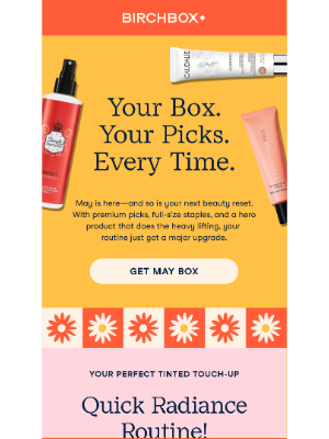 Birchbox(United Kingdom) - The Wait Is Over — May’s Box Is Finally Here! 🌷