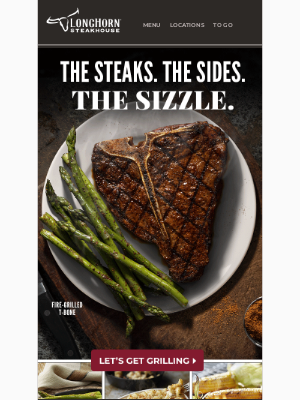 LongHorn Steakhouse - What's LongHorn bringing to the cookout?