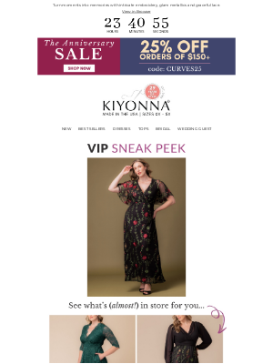 Kiyonna Clothing - Your VIP Sneak Peek at our September 2025 Collection ✨