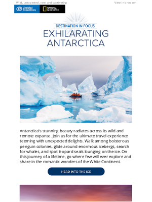 Lindblad Expeditions - Experience the Epic Grandeur of Antarctica
