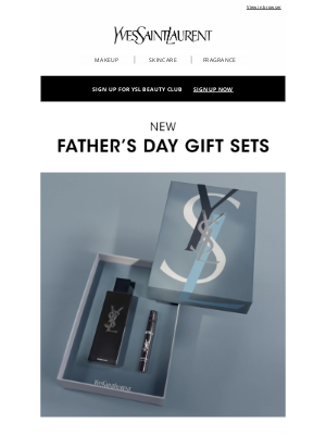 Yves Saint Laurent Beauty - Unwrap Luxury With New Father's Day Gift Sets
