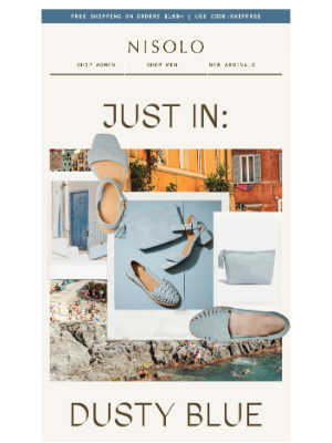Nisolo - Just in: Dusty Blue