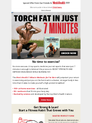 Esquire - This Workout is So Short, You’ll Never Skip Exercise Again