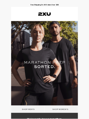 2XU - Are you marathon ready?