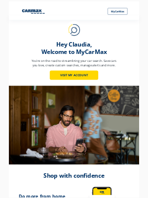CarMax - Welcome to MyCarMax!