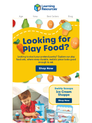 Learning Resources - Shop Our Most Delicious Play Food Sets