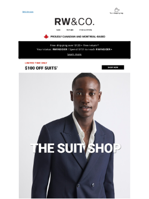 RW&CO.(Canada) - SKIP THE TAILOR.