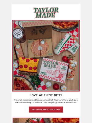 TaylorMade Golf - Pizza Party Collection: Get Your Slice of Heaven