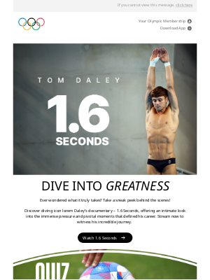 International Olympic Committee - Dive deep, think smart