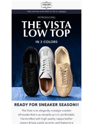Thursday Boot Company - New Sneaker Collection!
