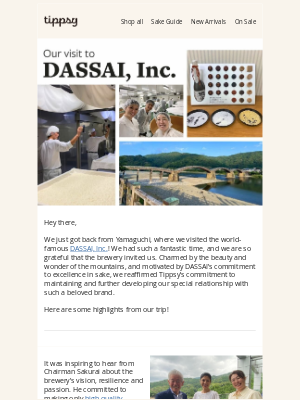 Winc - Our visit to DASSAI in Yamaguchi