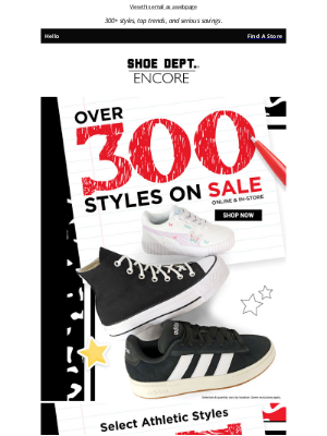 SHOE SHOW - A sale that deserves a gold star! ⭐