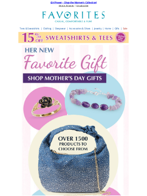 Catalog Favorites - Her Favorite Gift is Waiting…