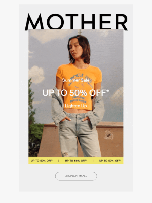 Mother Denim - SALE: LIGHT DENIM