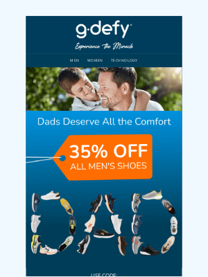 Gravity Defyer - Last Call for Father's Day Gifts!