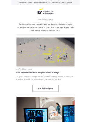 EY - Responsible AI insights, revolutionizing diagnostics and more