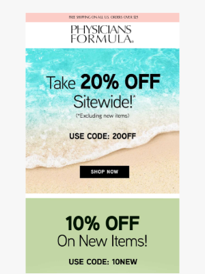Physicians Formula - Limited Time: Enjoy 20% Off!