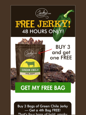 Jerky - 🥩 Get a Free Bag of GREEN CHILE