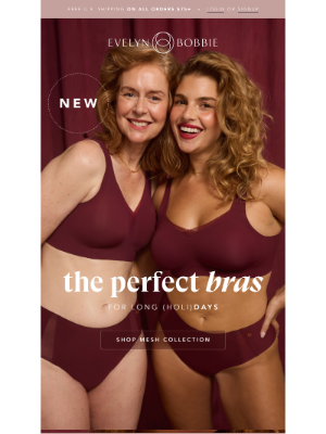 Evelyn & Bobbie - The perfect bras for long (holi)days ✨