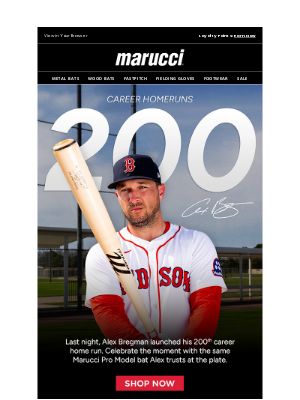 Marucci Sports - Alex Bregman Hits 200 – Here’s the Bat Behind the Blast