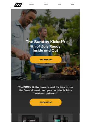 Onnit - 🎆 Get 4th of July Ready