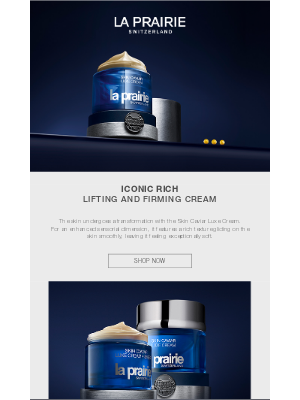 La Prairie - Two textures, one iconic experience.