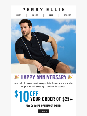 Original Penguin - We got you $10 off to celebrate our anniversary!