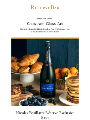 Reserve Bar - Your Grad Gift? Consider It Handled 🥂
