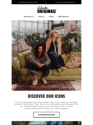 Clarks Shoes (United Kingdom) - Discover our icons