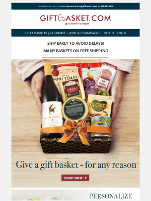 Gift Basket - A Gift For All Reasons