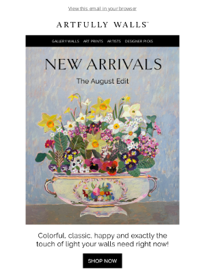 Artfully Walls - Shop Our New Arrivals