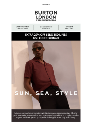 Burton (United Kingdom) - Sun, Sea, Style
