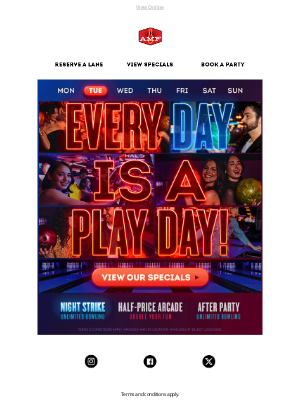 Bowlero - 🎳 Unbeatable Specials, Nonstop Fun – Strikes, Thrills & Deals You Can’t Miss!