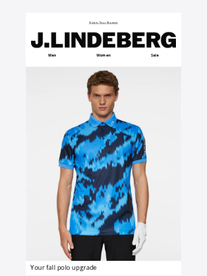 J.Lindeberg - Golf polos for fall