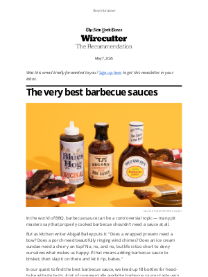 The Wirecutter - The best barbecue sauce