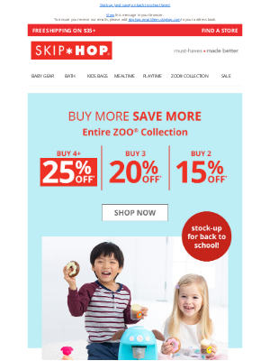 Skip Hop - Buy More, Save More Starts NOW!📣