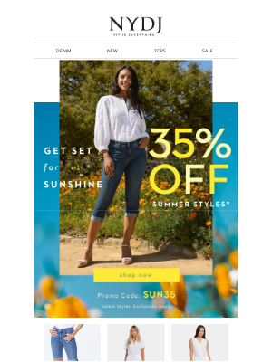NYDJ - Our Best Jeans NOW 35% Off!