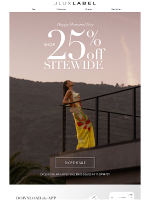 JLUXLABEL - 25% Off Everything? YES, Please 🇺🇸