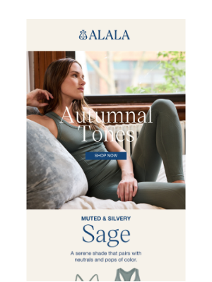 Alala - Autumnal Tones: Our Seamless Collection
