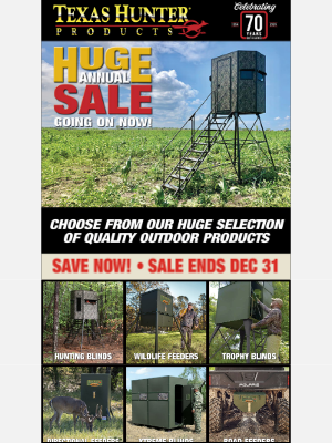 Texas Hunter Products - Texas Hunter's Huge Annual Sale