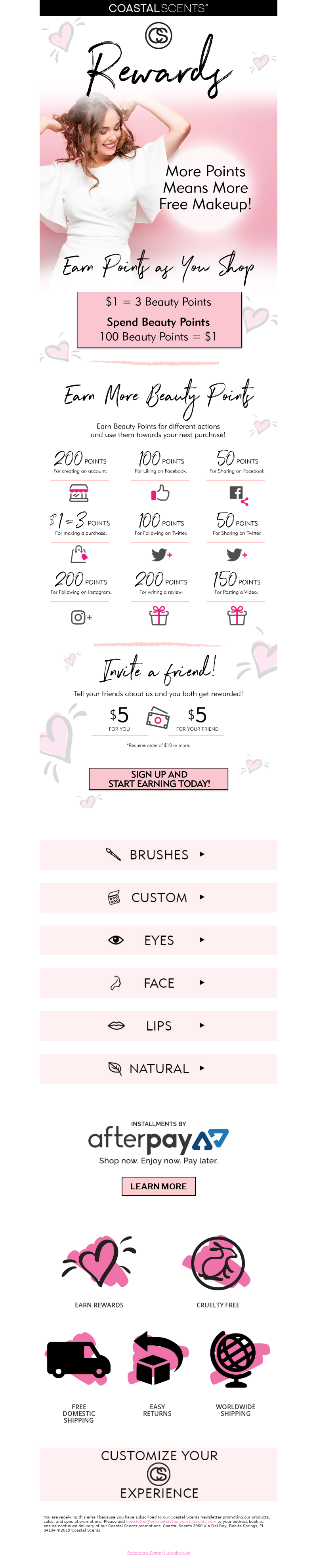 Coastal Scents - Hey Robert, Discover CS Rewards!