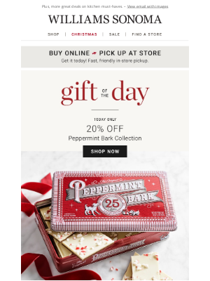 Rejuvenation - TODAY ONLY: 20% Off the Peppermint Bark Collection!