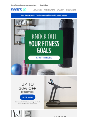 Sears - Get a Jump On Your Fitness Goals